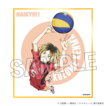 ハイキュー!!_ギラギラ色紙　孤爪研磨