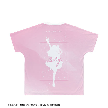【推しの子】_ ルビー Ani-Art aqua label 第2弾 フルグラフィックTシャツユニセックス