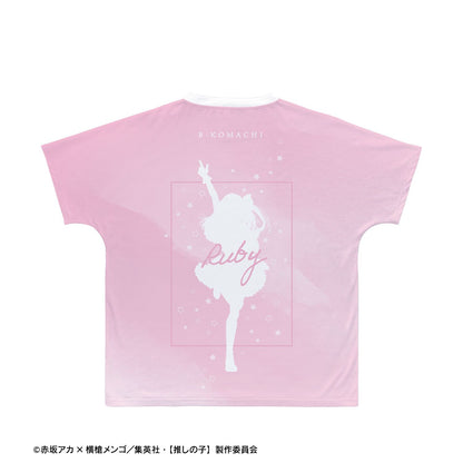 【推しの子】_ルビー Ani-Art aqua label 第2弾 フルグラフィックTシャツユニセックス