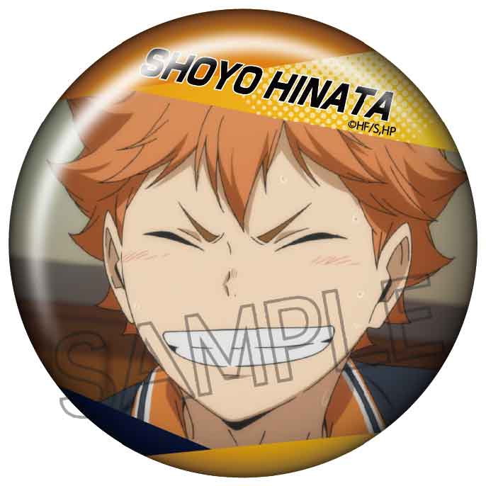 ハイキュー!!_百面相缶バッジ vol.2　【BOX／8個入り】