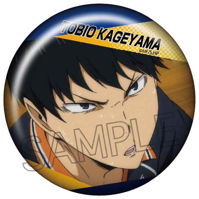 ハイキュー!!_百面相缶バッジ vol.2　【BOX／8個入り】