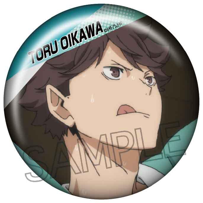 ハイキュー!!_百面相缶バッジ vol.2　【BOX／8個入り】