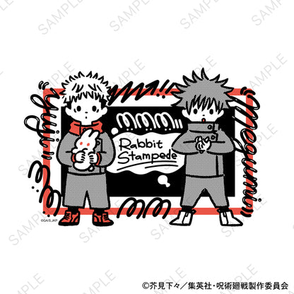 呪術廻戦_ビィズニィズ ビッグTシャツ(脱兎)