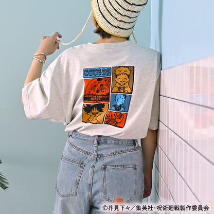 呪術廻戦_ビィズニィズ ビッグTシャツ(存在しない記憶)