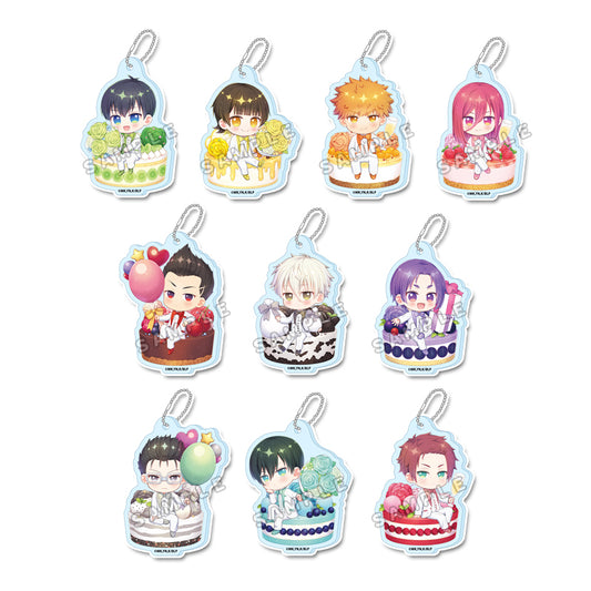 ブルーロック_ぷちちょこ トレーディングアクリルキーホルダー【お祝い】 【BOX／10個入】