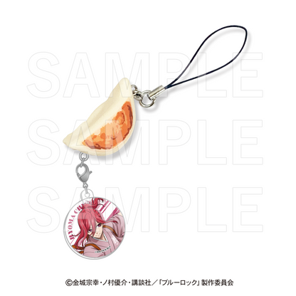 ブルーロック×肉汁餃子のダンダダン_餃子ストラップ 千切豹馬