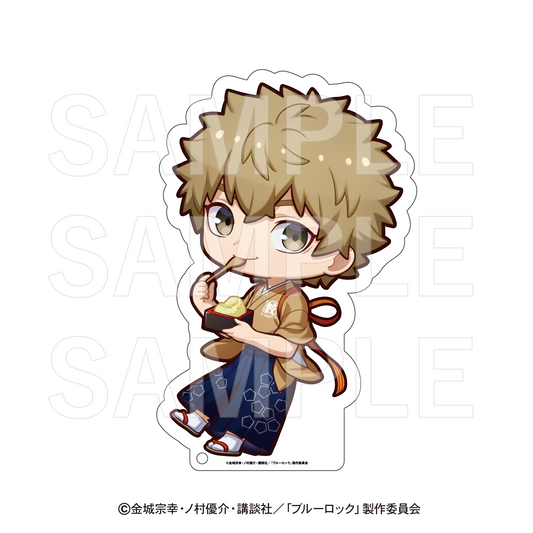 ブルーロック×肉汁餃子のダンダダン_BIGアクリルスタンド　成早朝日