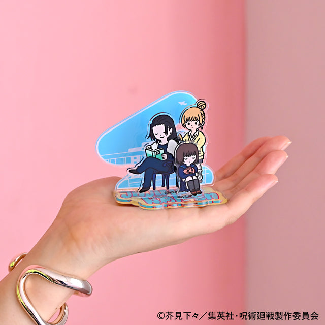 呪術廻戦_ビィズニィズ アクリルジオラマ(夏油・美々子・菜々子)