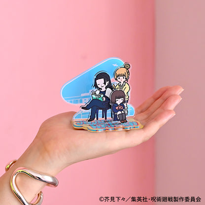 呪術廻戦_ビィズニィズ アクリルジオラマ(夏油・美々子・菜々子)