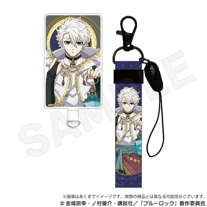 ブルーロック_ストラップ付きフォンタブ 魔法使いver.　凪 誠士郎