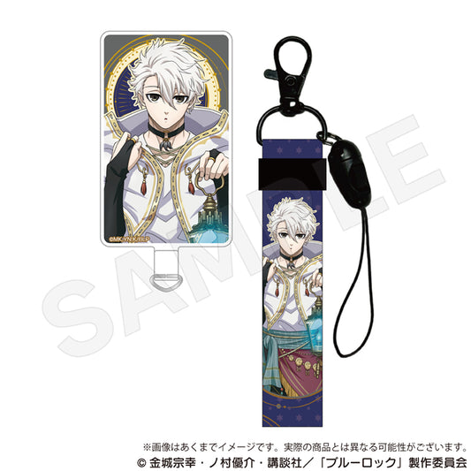 ブルーロック_ストラップ付きフォンタブ 魔法使いver.　凪 誠士郎