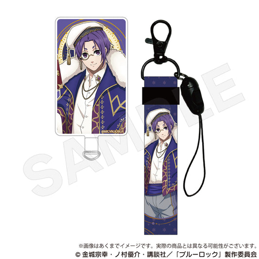 ブルーロック_ストラップ付きフォンタブ 魔法使いver.　御影 玲王