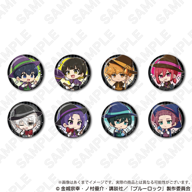 ブルーロック_トレーディングミニキャラ缶バッジ 魔法使いver. 【BOX／8個入り】