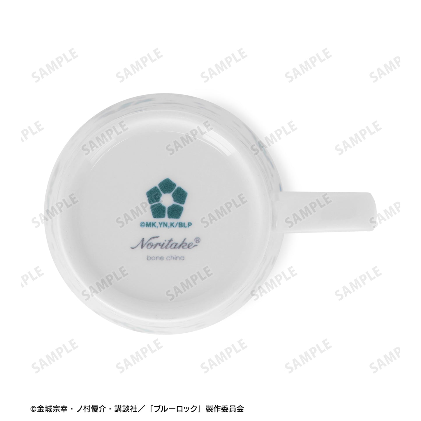 ブルーロック_ノリタケコラボ 潔 世一 フラワーバードデザイン マグカップ