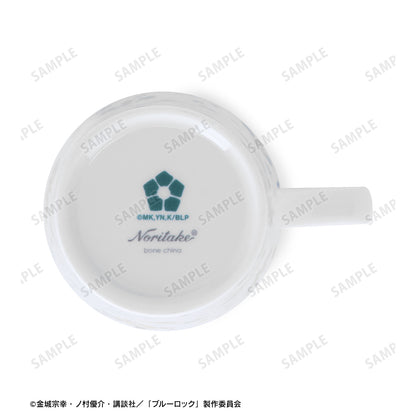 ブルーロック_ノリタケコラボ 蜂楽 廻 フラワーバードデザイン マグカップ