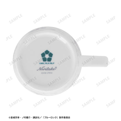 ブルーロック_ノリタケコラボ 千切 豹馬 フラワーバードデザイン マグカップ