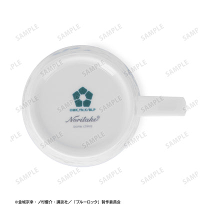 ブルーロック_ノリタケコラボ 凪 誠士郎 フラワーバードデザイン マグカップ