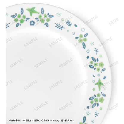 ブルーロック_ノリタケコラボ 潔 世一 フラワーバードデザイン プレート
