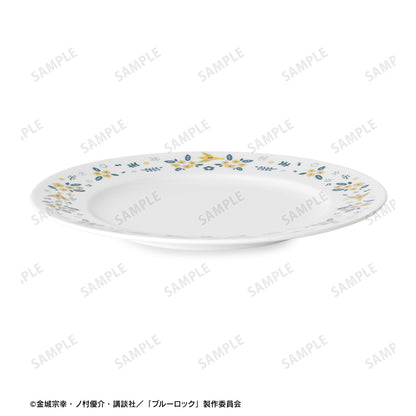 ブルーロック_ノリタケコラボ 蜂楽 廻 フラワーバードデザイン プレート