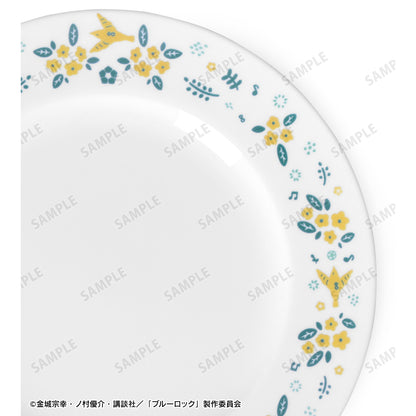 ブルーロック_ノリタケコラボ 蜂楽 廻 フラワーバードデザイン プレート