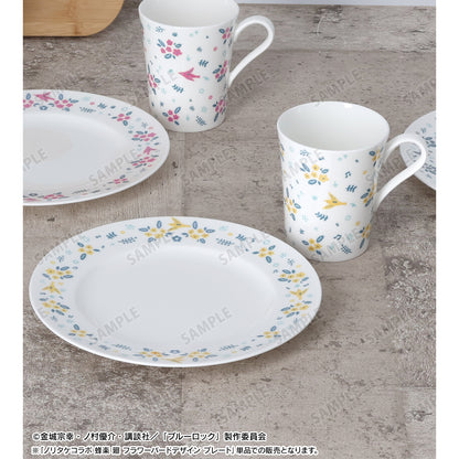 ブルーロック_ノリタケコラボ 蜂楽 廻 フラワーバードデザイン プレート