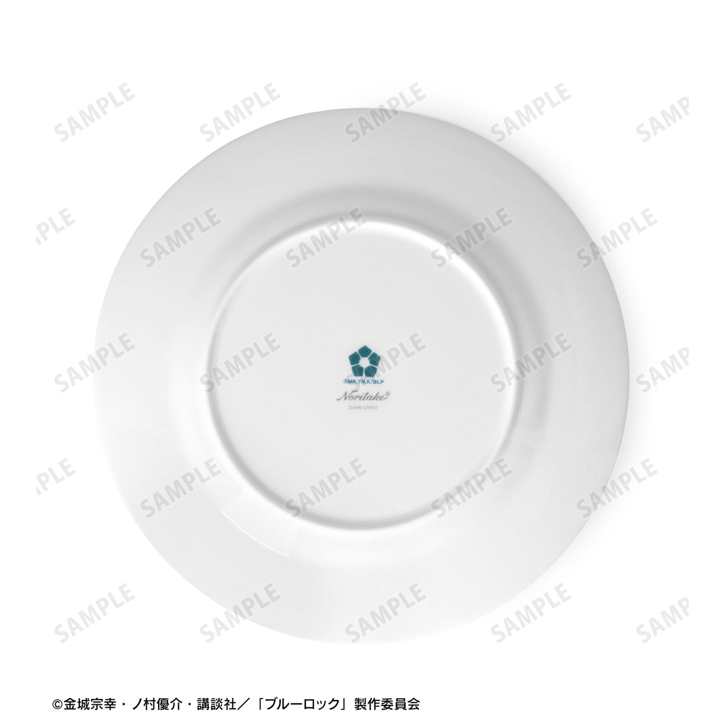 ブルーロック_ノリタケコラボ 凪 誠士郎 フラワーバードデザイン プレート