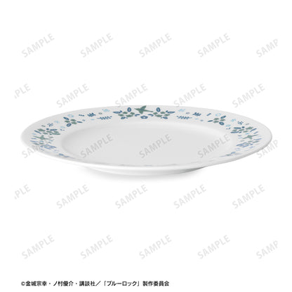ブルーロック_ノリタケコラボ 凪 誠士郎 フラワーバードデザイン プレート