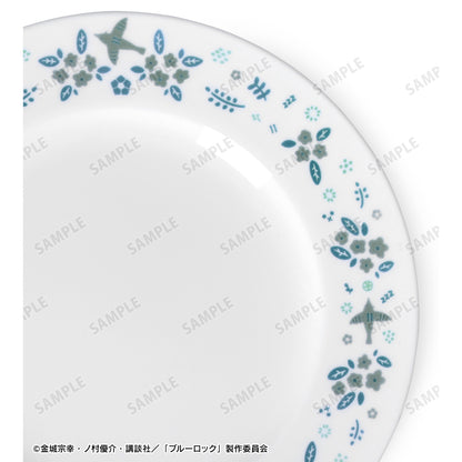 ブルーロック_ノリタケコラボ 凪 誠士郎 フラワーバードデザイン プレート