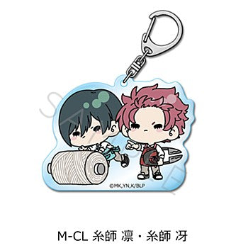 ブルーロック_第6弾 アクリルキーホルダー M-CL 糸師凛・糸師冴