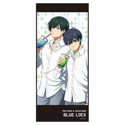 ブルーロック_缶バッジ付キャラクター大判タオルB［潔＆凛］