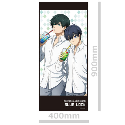 ブルーロック_缶バッジ付キャラクター大判タオルB［潔＆凛］