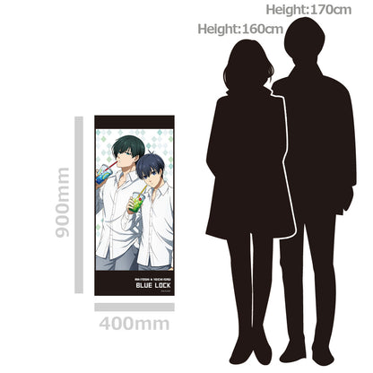 ブルーロック_缶バッジ付キャラクター大判タオルB［潔＆凛］