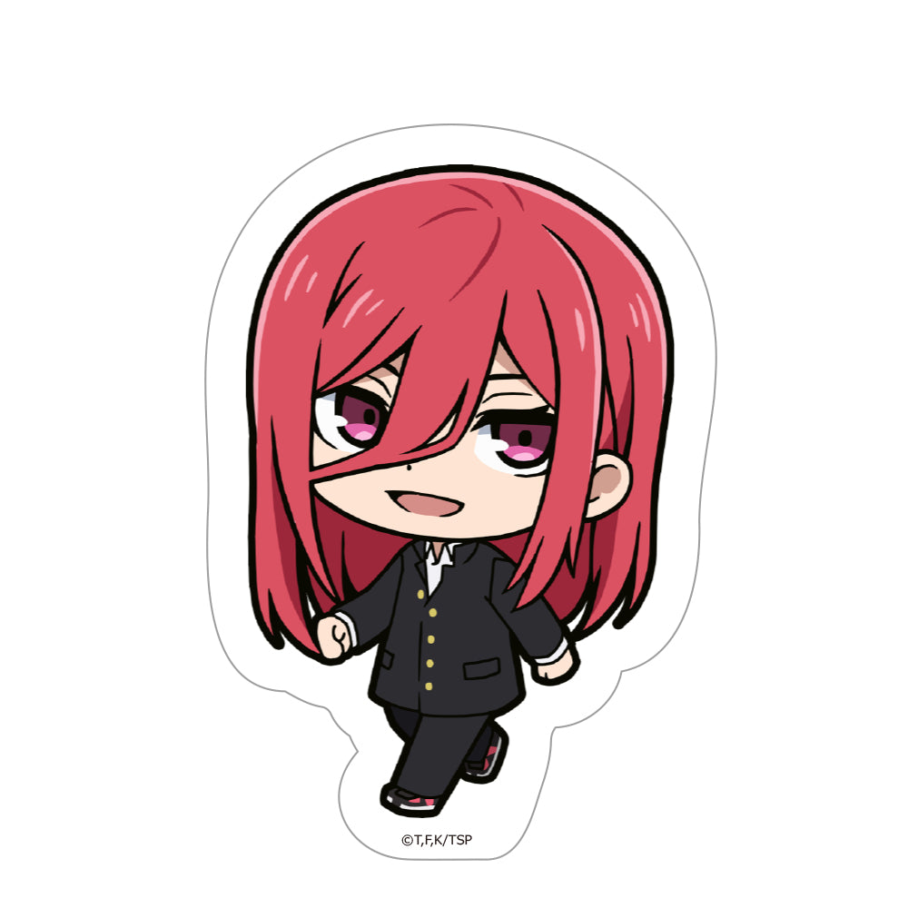 ブルーロック_ついてっくダイカットステッカーC［千切 豹馬］