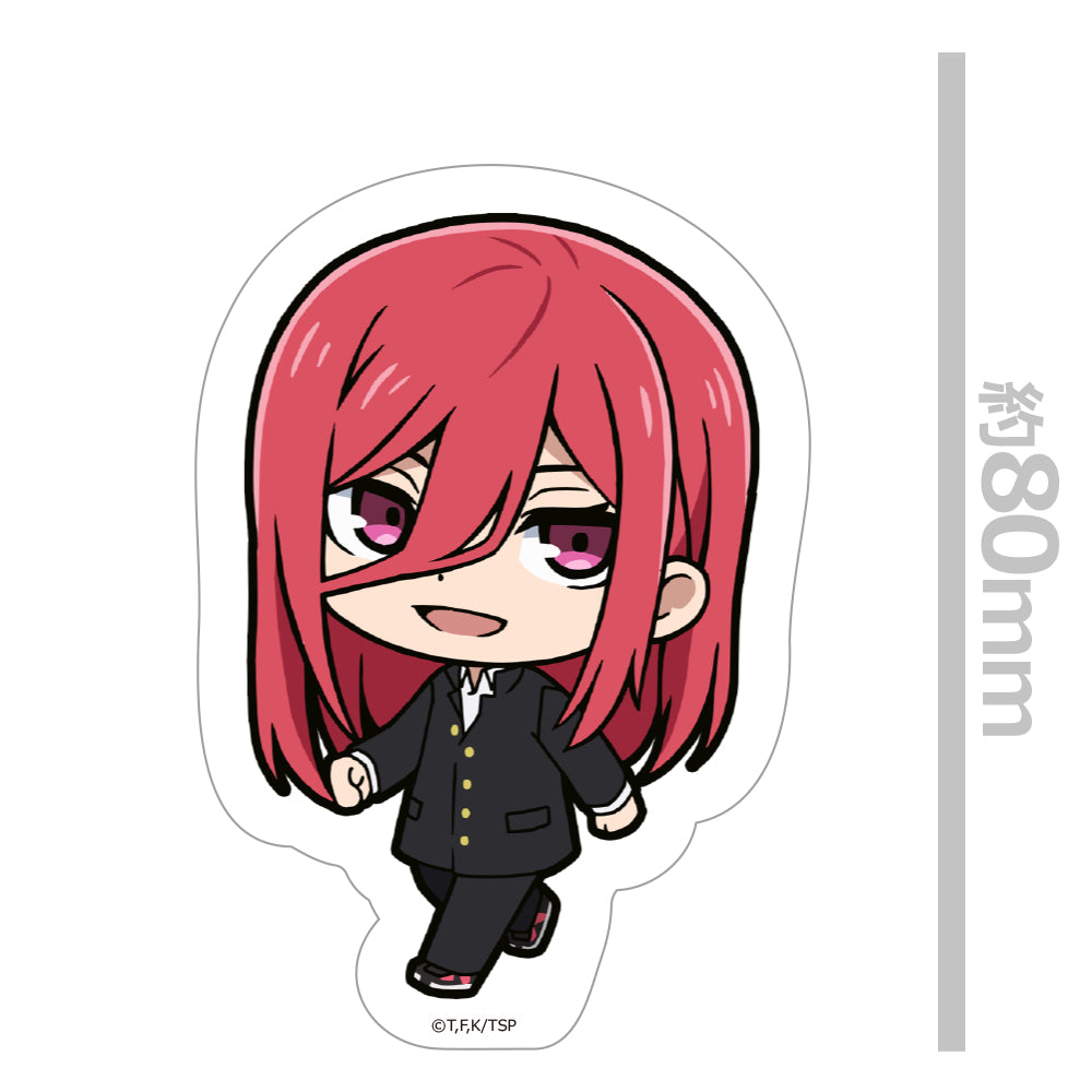 ブルーロック_ついてっくダイカットステッカーC［千切 豹馬］