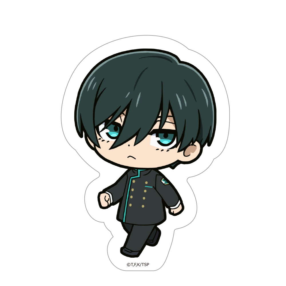 ブルーロック_ついてっくダイカットステッカーF［糸師 凛］