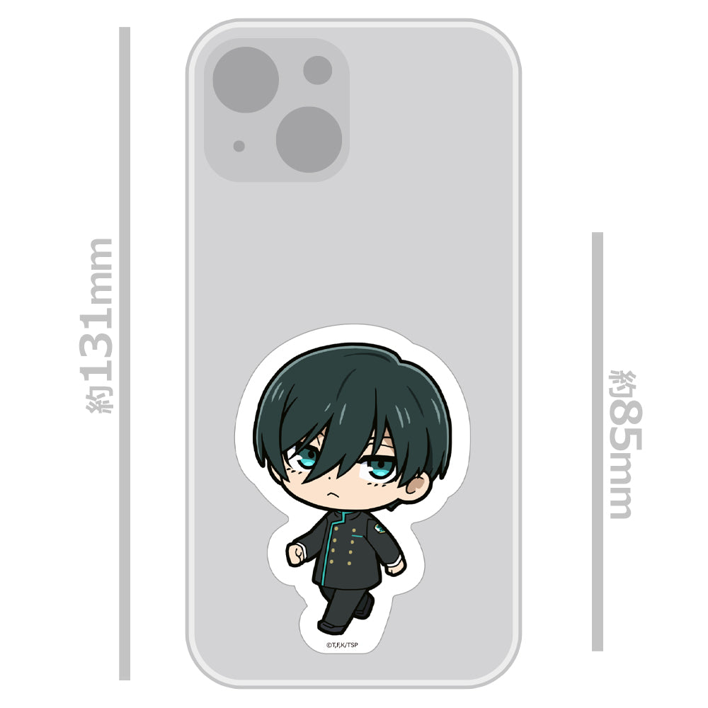 ブルーロック_ついてっくダイカットステッカーF［糸師 凛］