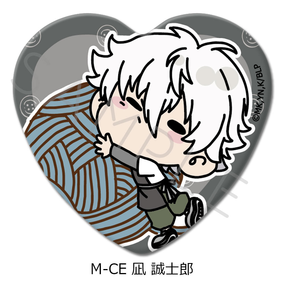 ブルーロック_第6弾 ハート型缶バッジ M-CE 凪誠士郎