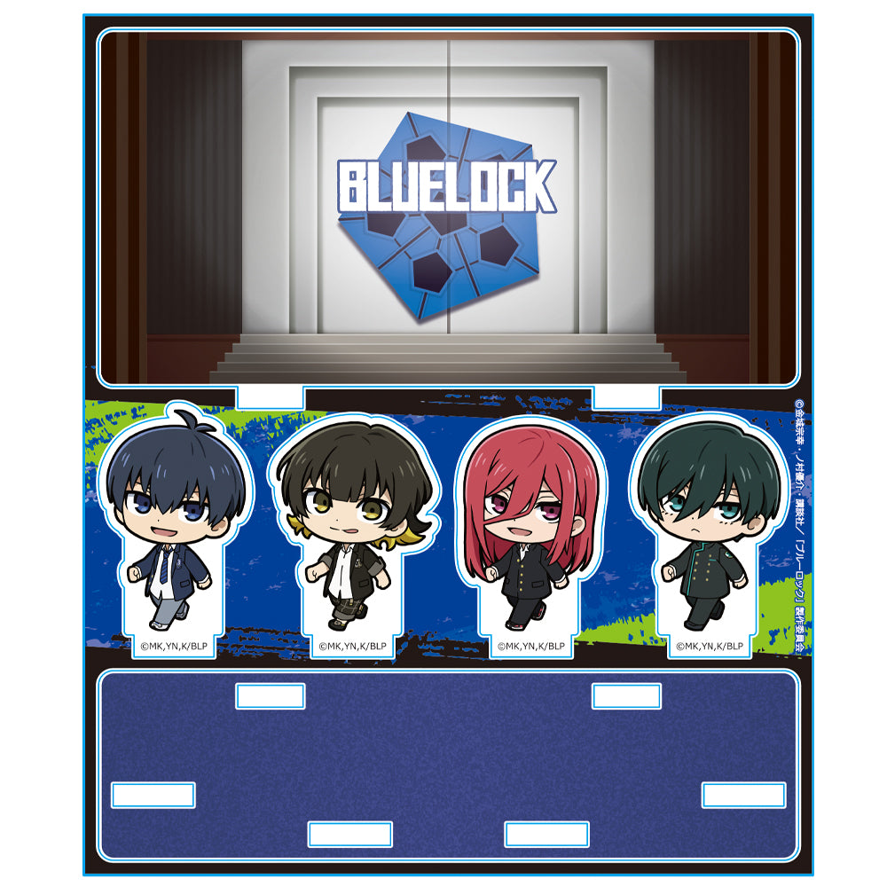 ブルーロック_ついてっくアクリルジオラマB［潔&蜂楽&千切&凛］