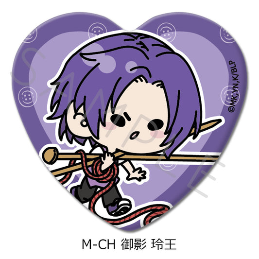 ブルーロック_第6弾 ハート型缶バッジ M-CH 御影玲王