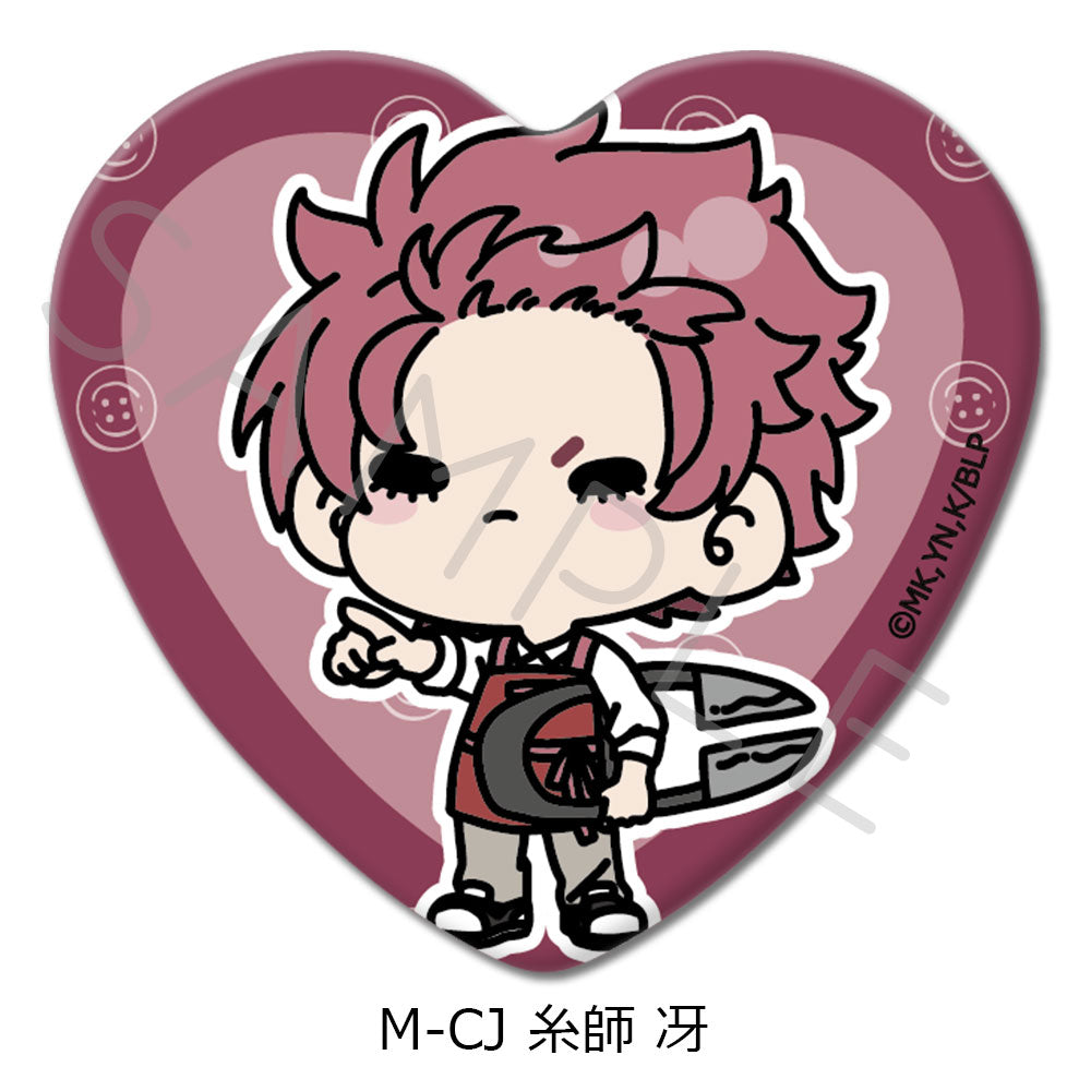 ブルーロック_第6弾 ハート型缶バッジ M-CJ 糸師冴