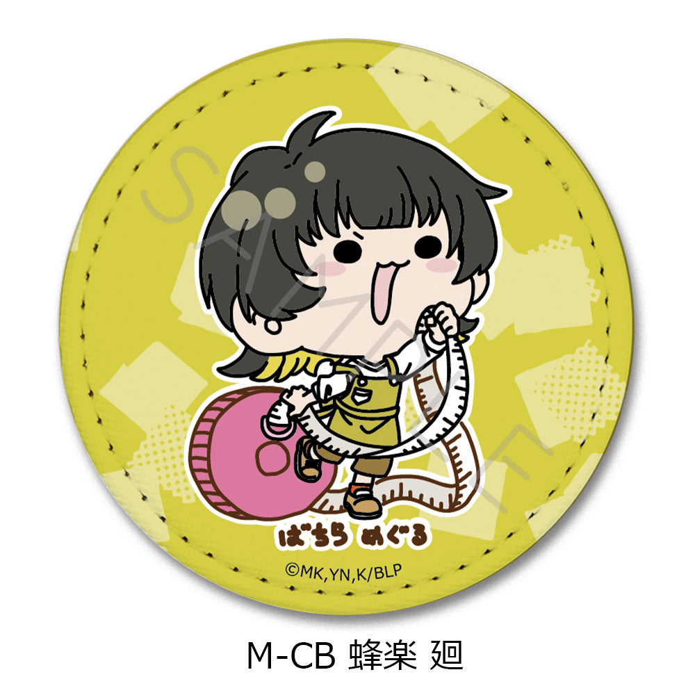 ブルーロック_第6弾 レザーバッジ(丸形) M-CB 蜂楽廻