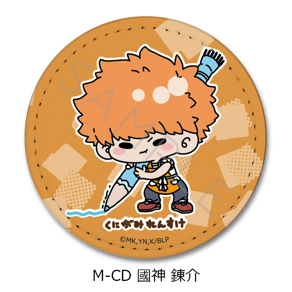 ブルーロック_第6弾 レザーバッジ(丸形) M-CD 國神錬介