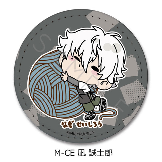 ブルーロック_第6弾 レザーバッジ(丸形) M-CE 凪誠士郎