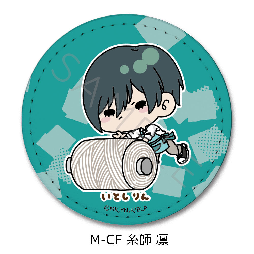 ブルーロック_第6弾 レザーバッジ(丸形) M-CF 糸師凛