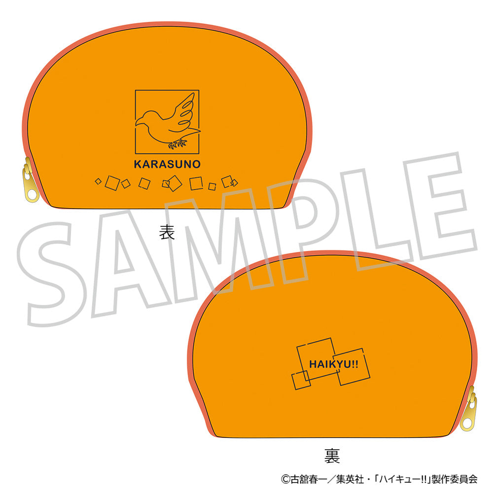 ハイキュー!!_シェル型ポーチ／烏野高校