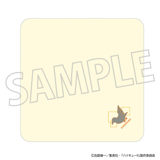 ハイキュー!!_刺繍ハンカチ／烏野高校