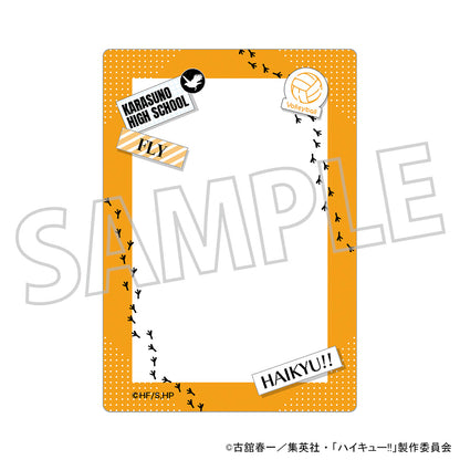 ハイキュー!!_硬質カードケース／烏野高校