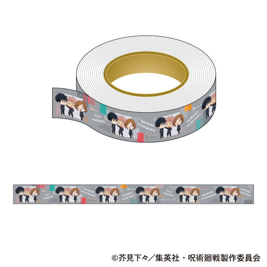 呪術廻戦　第2期_マスキングテープ／虎杖 悠仁・伏黒 恵・釘崎 野薔薇