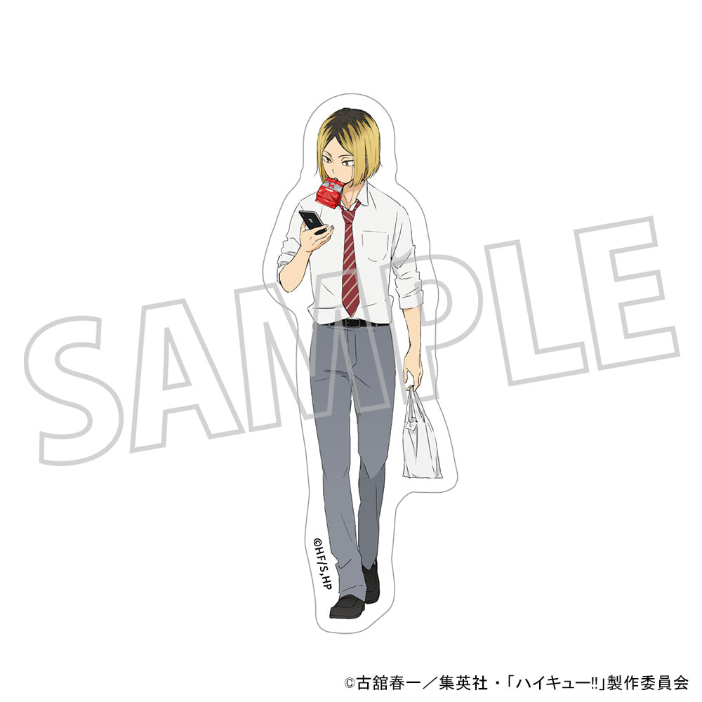 ハイキュー!!_ダイカットステッカー／孤爪研磨　昼休憩