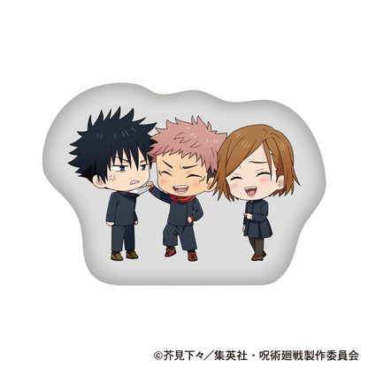 呪術廻戦　第2期_ダイカットクッション／虎杖 悠仁・伏黒 恵・釘崎 野薔薇
